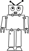 robot Coloriage En Ligne